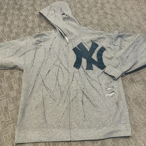 Boutique Style New Yankees Hoodie (not official Merch) distressed custom